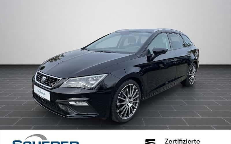 Schwarz Gebraucht 2019 Seat Leon ST FR Kombi | 17.600 € (Guter Preis) - Bild 1/4