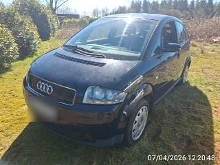 Second-hand Audi A2 75 CP (55 kW) 2001 Albastru Hatchback