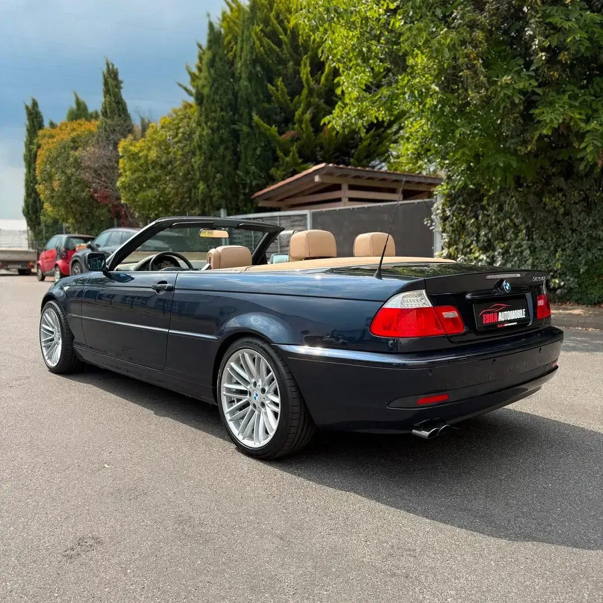 Gebraucht BMW 325 Cabriolet 192 PS (141 kW) 2004 Blau Cabrio
