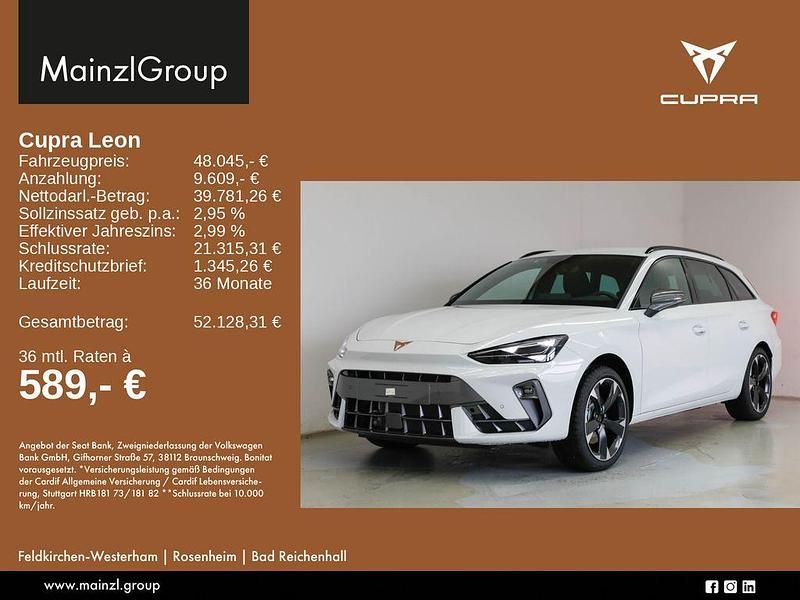 Gebraucht Cupra Leon 150 PS (110 kW) 2024 Weiß Limousine