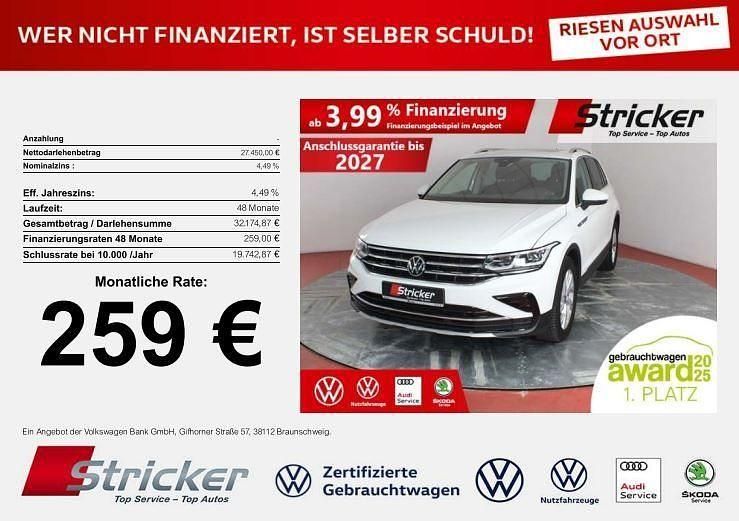 Gebraucht VW Tiguan Elegance 150 PS (110 kW) 2023 Pure white SUV