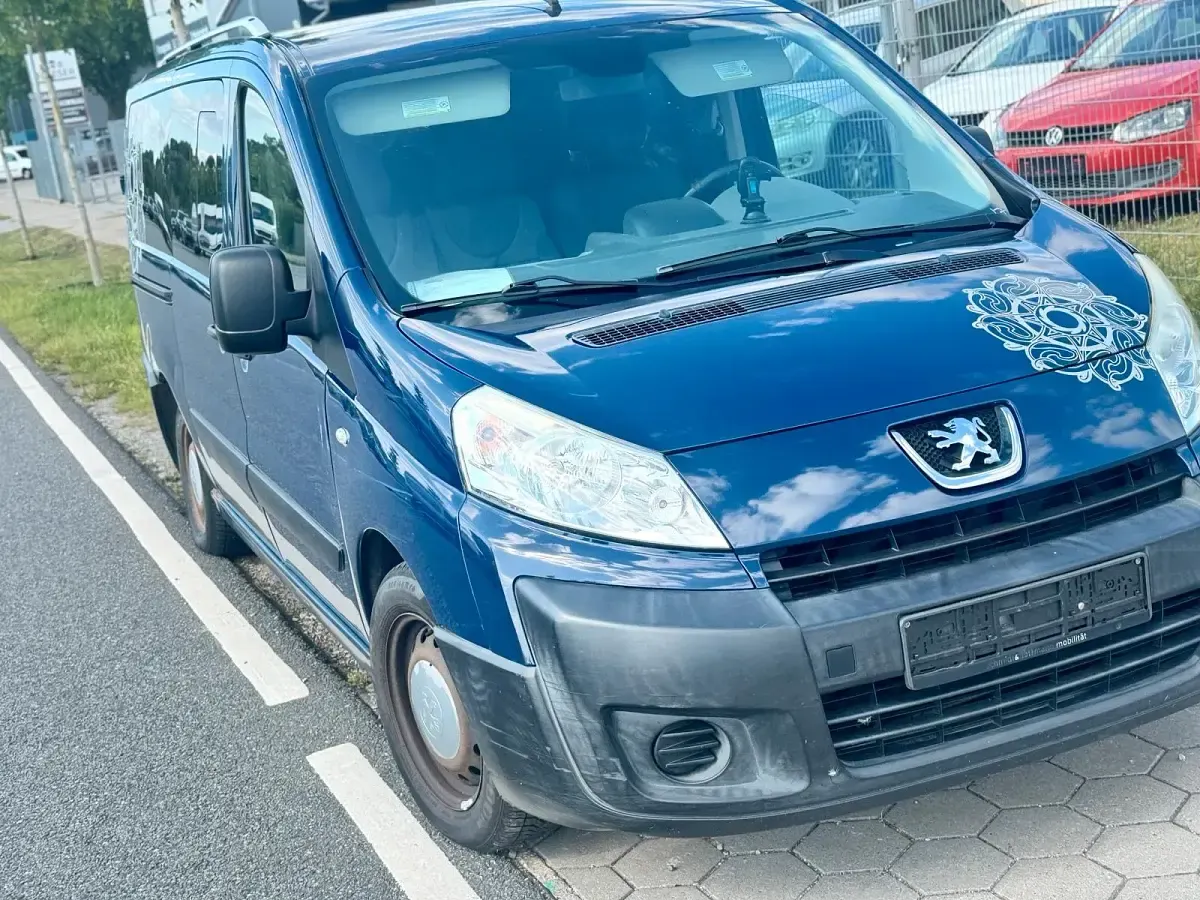 Gebraucht Peugeot Expert 90 PS (66 kW) 2011 Blau Van