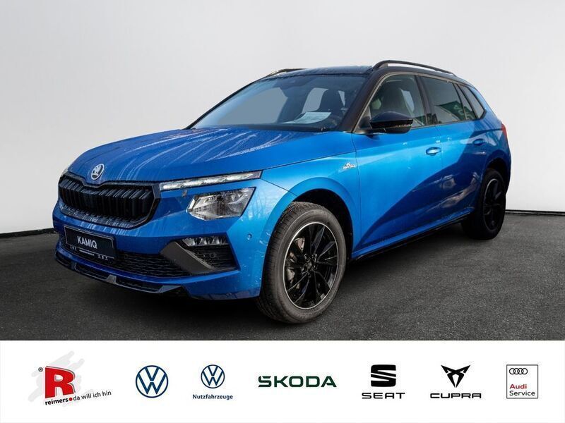 Blau Neu 2024 Skoda Kamiq Monte Carlo SUV | 35.990 € (Teuer) - Bild 1/4