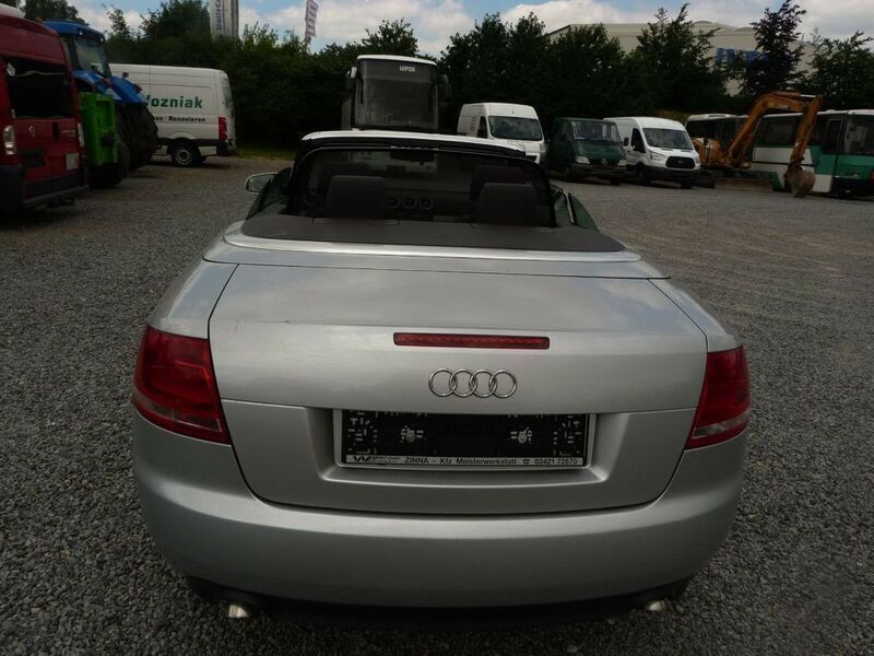Gebraucht Audi A4 Cabriolet 140 PS (102 kW) 2007 Silber metallic Cabrio