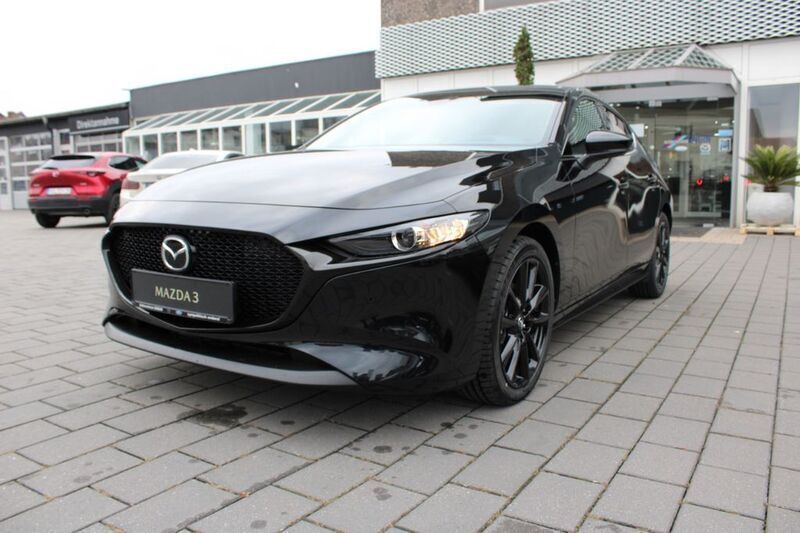 Schwarz Gebraucht 2025 Mazda 3 Homura-Line Limousine | 25.899 € (Superpreis) - Bild 1/4