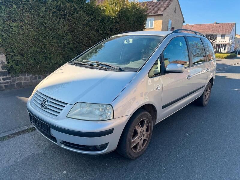 Silber Gebraucht 2003 VW Sharan Van / Kleinbus | 999 € (Superpreis) - Bild 1/4