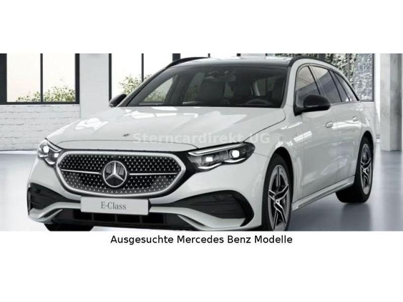Gebraucht Mercedes E300 AMG 313 PS (230 kW) 2025 Opalithweiß manufaktur (metallic) Kombi