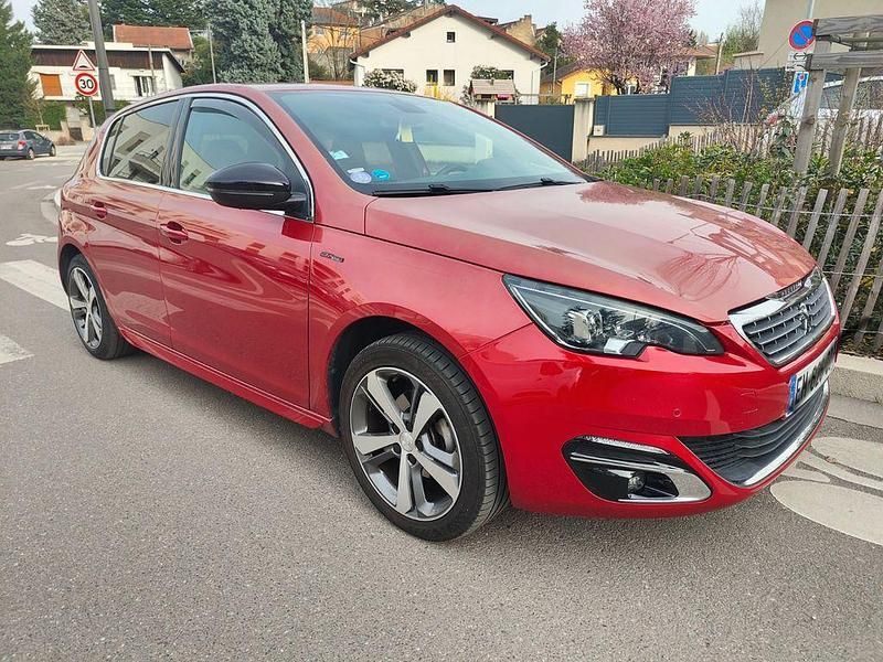Gebraucht Peugeot 308 GT-line 131 PS (96 kW) 2017 Rot Limousine