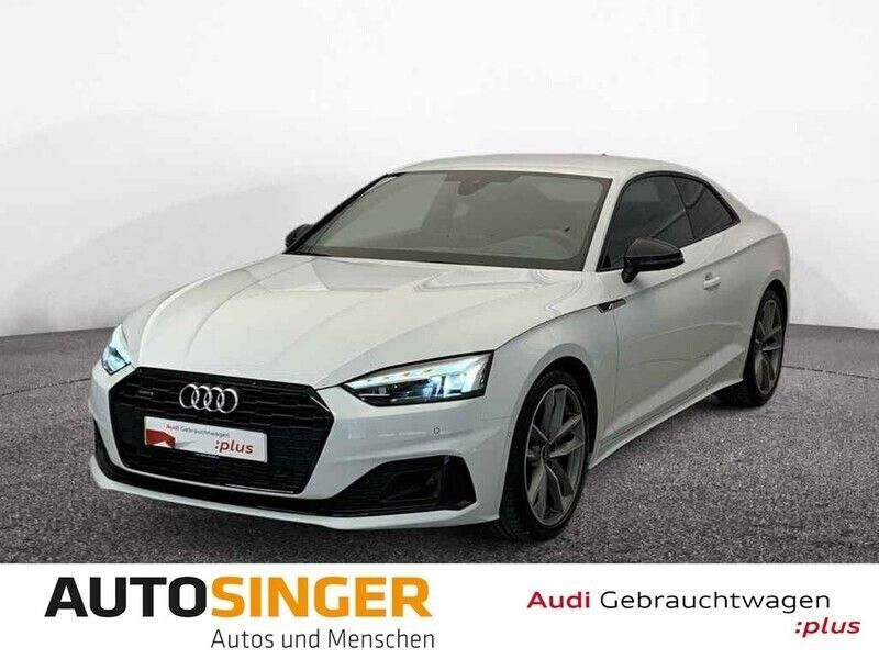 Gebraucht Audi A5 S-Line 265 PS (194 kW) 2022 Gletscherweiß metallic Coupé