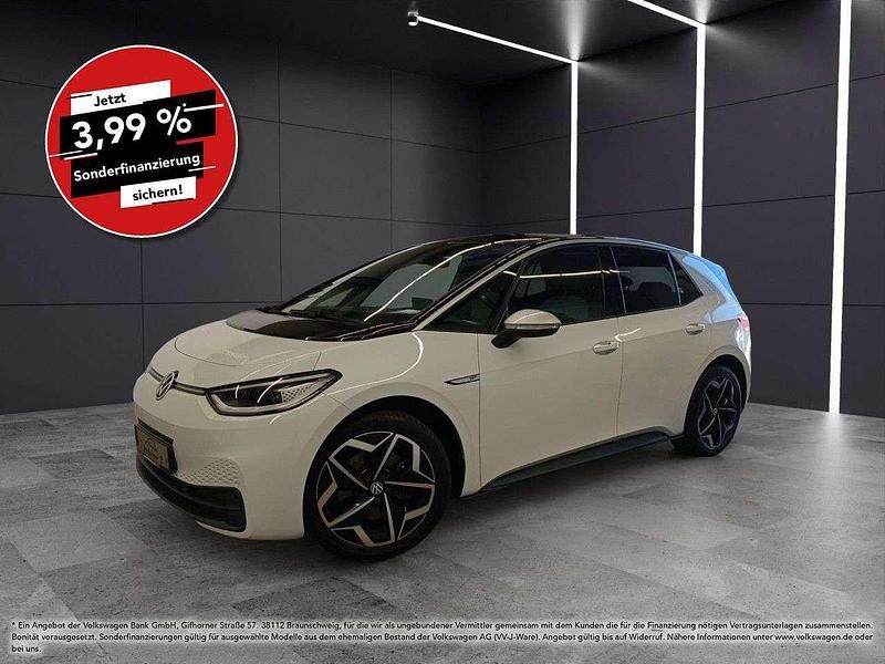 Gletscherweiss (weiß) Gebraucht 2020 VW ID.3 Edition Kleinwagen | 19.440 € - Bild 1/4