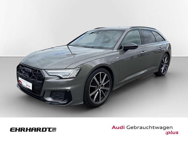 Chronosgrau metallic Gebraucht 2024 Audi A6 S-Line Kombi | 66.490 € - Bild 1/4