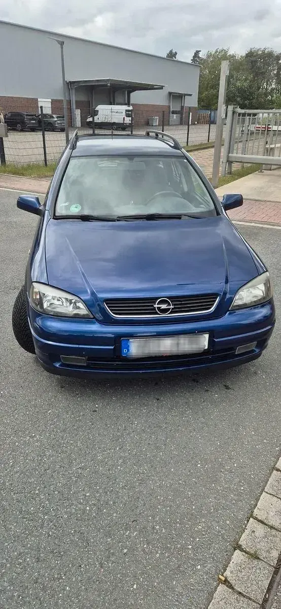 Gebraucht Opel Astra Njoy 103 PS (75 kW) 2004 Blau Kombi