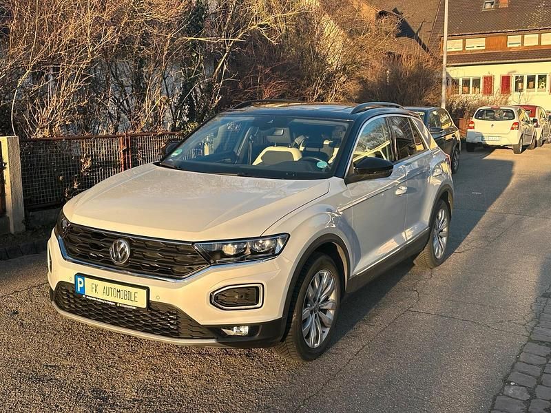 Weiß Gebraucht 2019 VW T-Roc Sportline SUV | 21.990 € (Fairer Preis) - Bild 1/4
