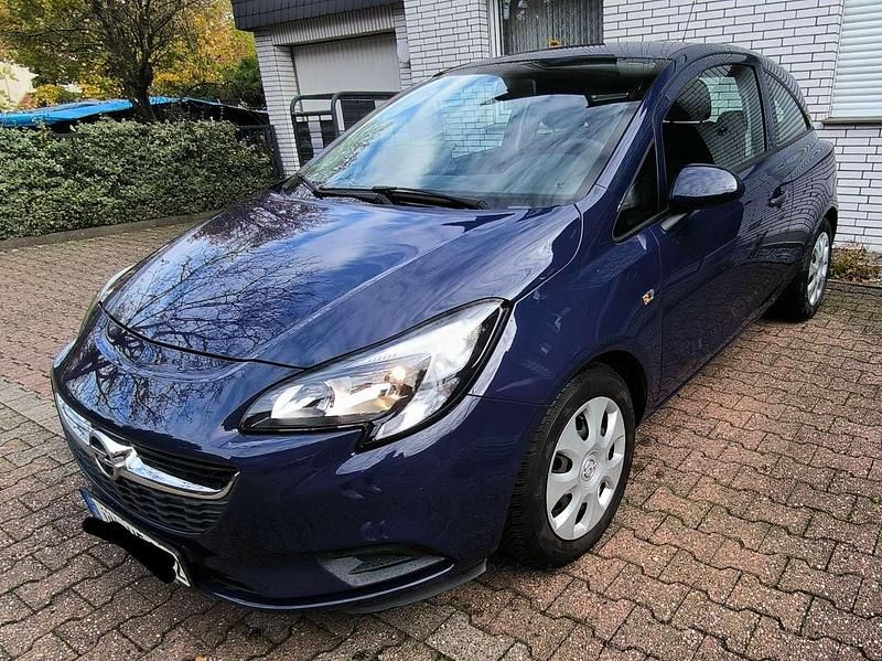 Blau Gebraucht 2017 Opel Corsa Selection Limousine | 4.650 € (Superpreis) - Bild 1/4
