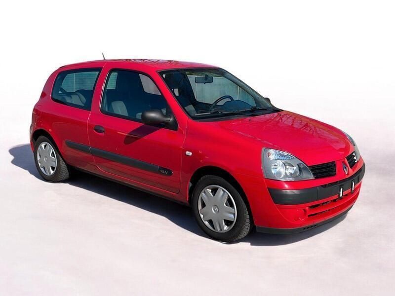 Rot Gebraucht 2004 Renault Clio II Authentique Limousine | 3.990 € (Etwas zu teuer) - Bild 1/4