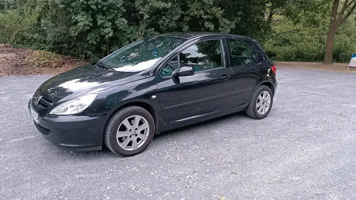 Gebraucht Peugeot 307 110 PS (80 kW) 2004 Schwarz Coupé
