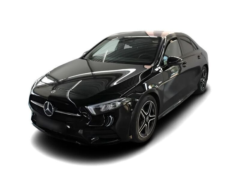 Schwarz Gebraucht 2020 Mercedes A180 AMG Limousine | 35.282 € - Bild 1/4