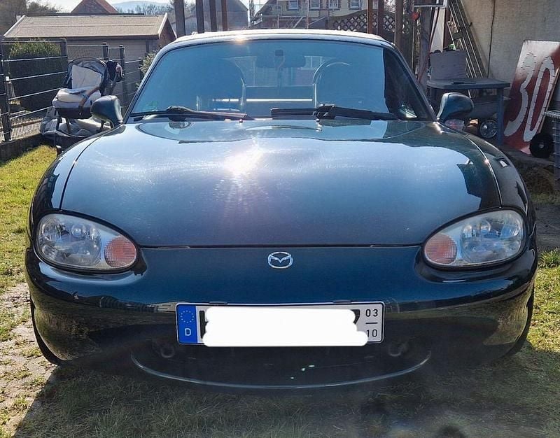 Gebraucht Mazda MX5 140 PS (102 kW) 1999 Grün Cabrio