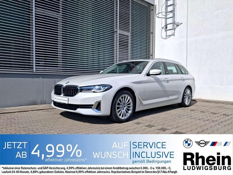 Weiß Gebraucht 2020 BMW 540 Luxury Line Limousine | 36.190 € (Superpreis) - Bild 1/4