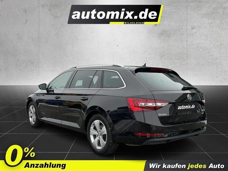 Gebraucht Skoda Superb Style 190 PS (139 kW) 2018 Schwarz magic perleffekt Kombi