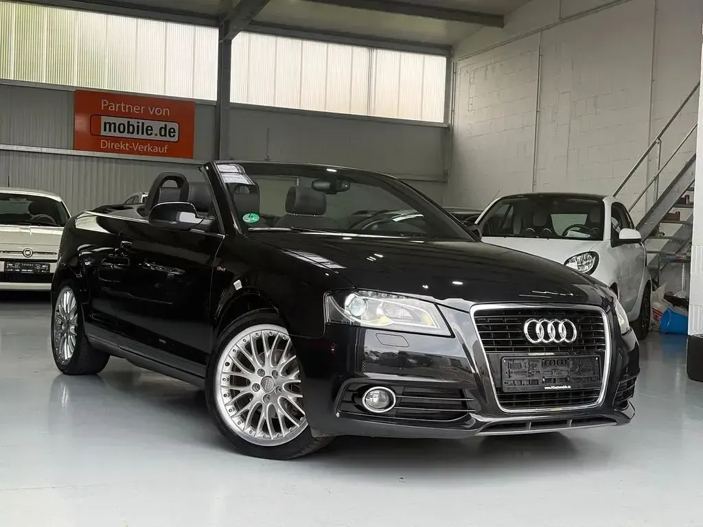 Używany Audi A3 Cabriolet S-Line 140 KM (102 kW) 2012 Czarny Kabriolet