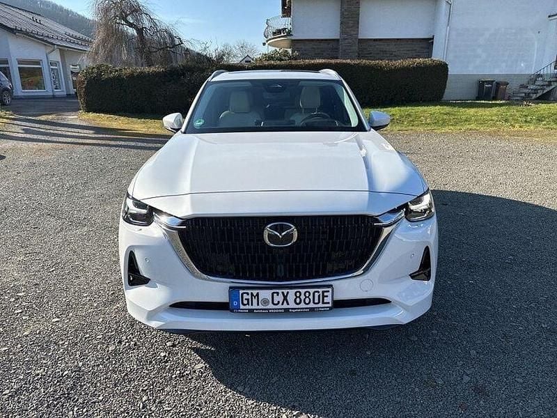 Weiss Gebraucht 2024 Mazda CX-80 SUV | 52.890 € - Bild 1/4