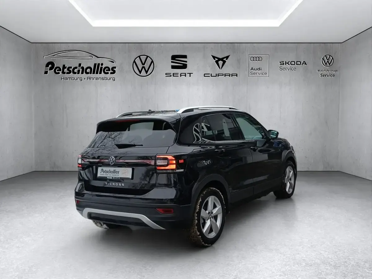 Gebraucht VW T-Cross Style 110 PS (80 kW) 2022 Schwarz SUV