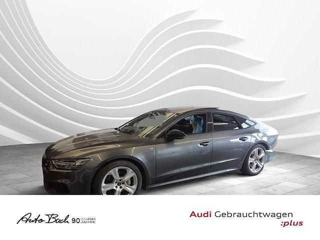 Grau (daytonagrau perleffekt) Gebraucht 2023 Audi A7 Sportback Ambiente Kleinwagen | 51.870 € (Fairer Preis) - Bild 1/4