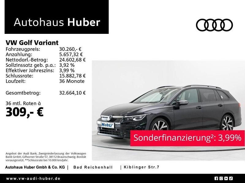 Deep black perleffekt Gebraucht 2023 VW Golf VIII R-line Kombi | 28.920 € (Fairer Preis) - Bild 1/4