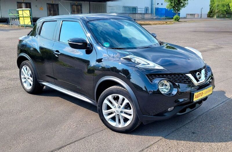 Black (m) Gebraucht 2014 Nissan Juke Acenta SUV | 9.700 € (Etwas zu teuer) - Bild 1/4