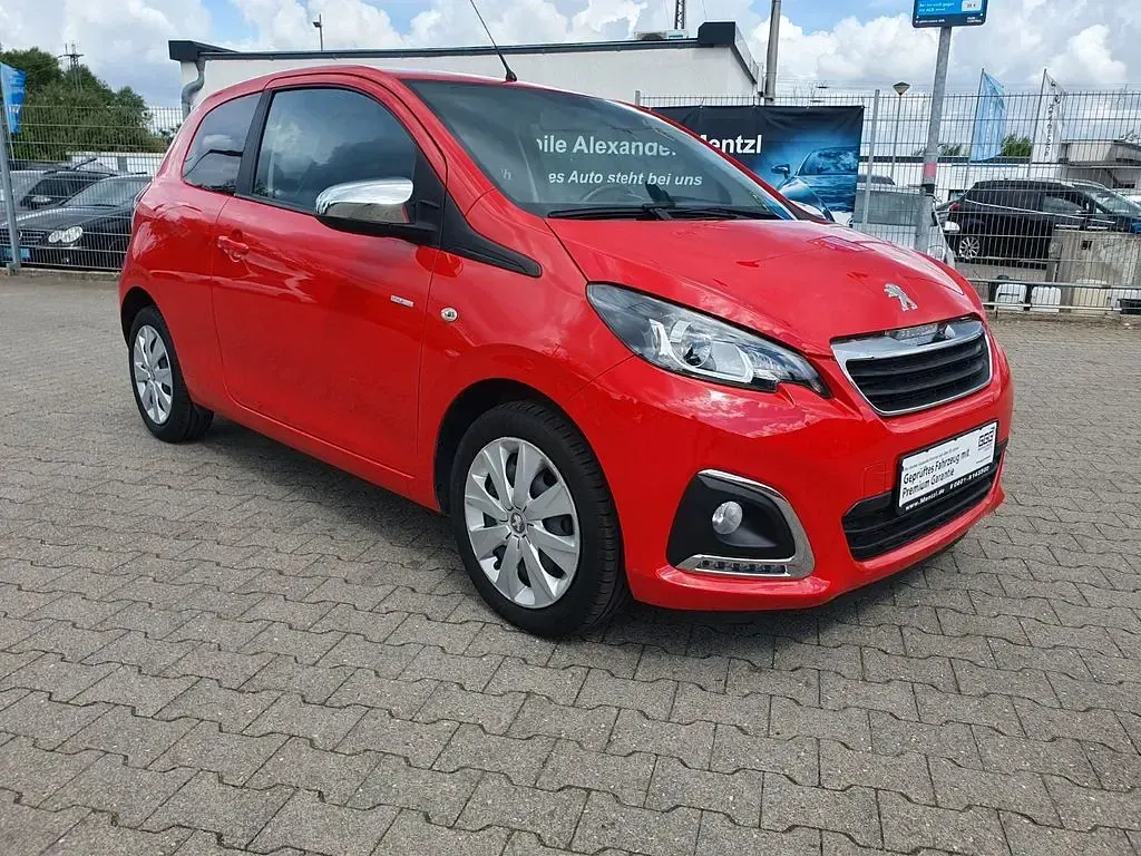 Gebraucht Peugeot 108 Style 72 PS (52 kW) 2020 Rot Kleinwagen