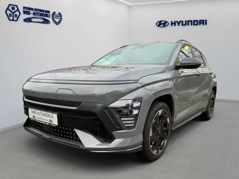 Grau Neu 2025 Hyundai Kona N Line SUV | 38.990 € (Fairer Preis) - Bild 1/1