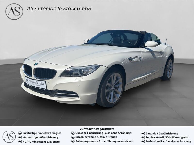 Mineralweiss metallic Gebraucht 2016 BMW Z4 Sport Line Cabrio | 22.890 € (Fairer Preis) - Bild 1/4