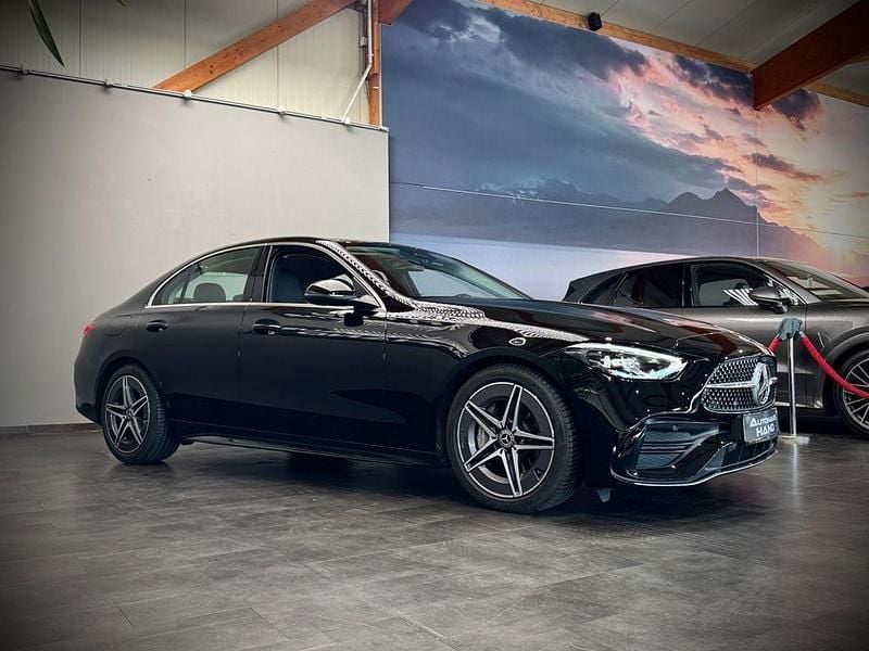 Gebraucht Mercedes C180 AMG line 170 PS (125 kW) 2022 Schwarz Limousine
