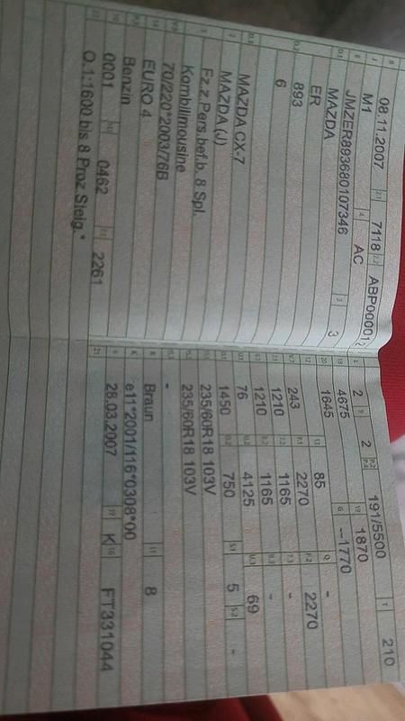 Braun Gebraucht 2007 Mazda CX-7 SUV | 3.999 € (Fairer Preis) - Bild 1/4