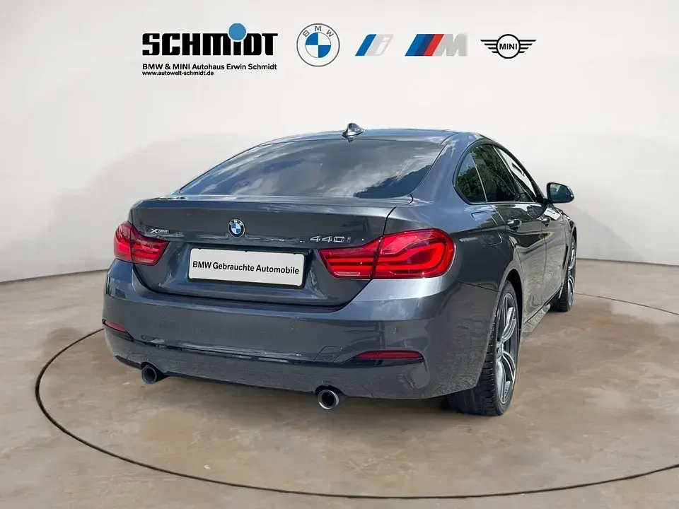 Gebraucht BMW 440 Sport Line 326 PS (239 kW) 2018 Mineralgrau Coupé