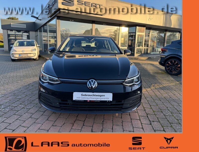 Used VW Golf VIII Basis 110 HP (80 kW) 2021 Black Hatchback