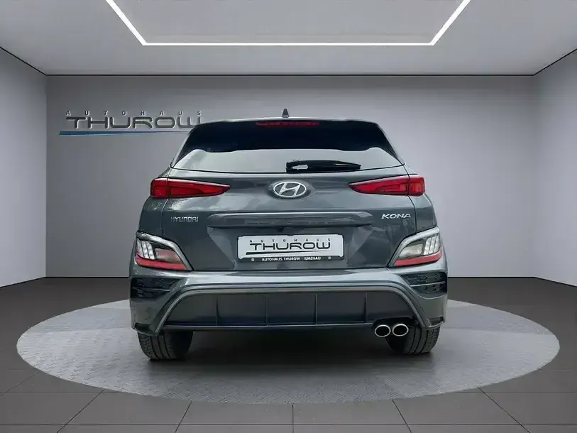 Gebraucht Hyundai Kona N Line 120 PS (88 kW) 2023 Grau SUV