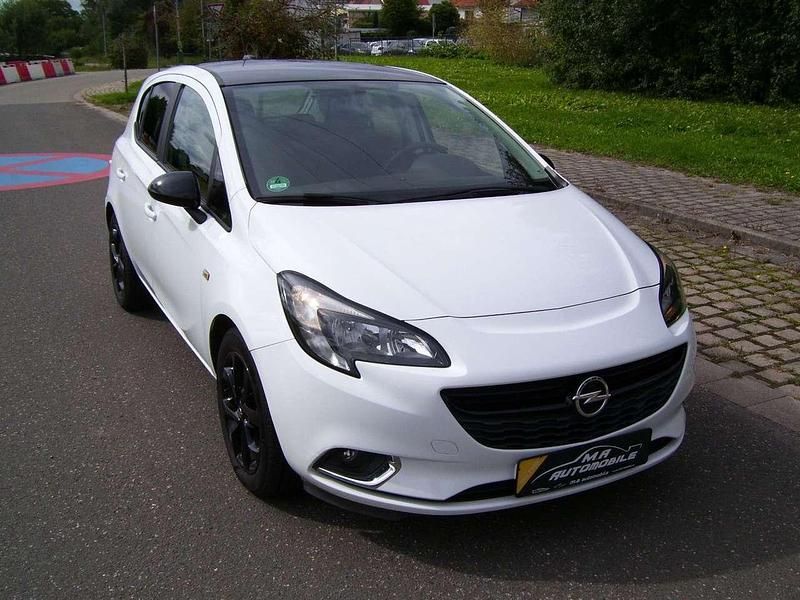 Schneeweiss/olympic/summit whi Gebraucht 2017 Opel Corsa Color Edition Kleinwagen | 7.350 € (Fairer Preis) - Bild 1/4