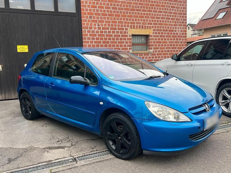 Gebraucht Peugeot 307 109 PS (80 kW) 2003 Blau Kleinwagen