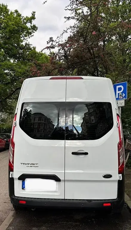 Gebraucht Ford Transit Custom 107 PS (78 kW) 2021 Weiß Limousine