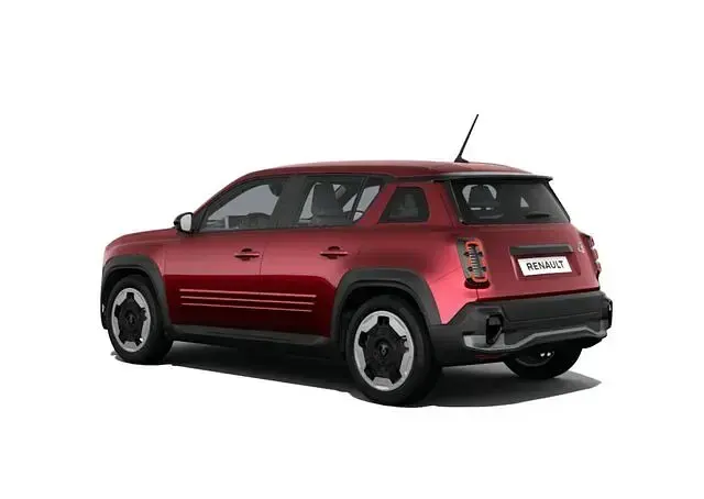 Ny Renault 4 E-Tech Evolution 89 kW (122 HK) 2026 Rød SUV