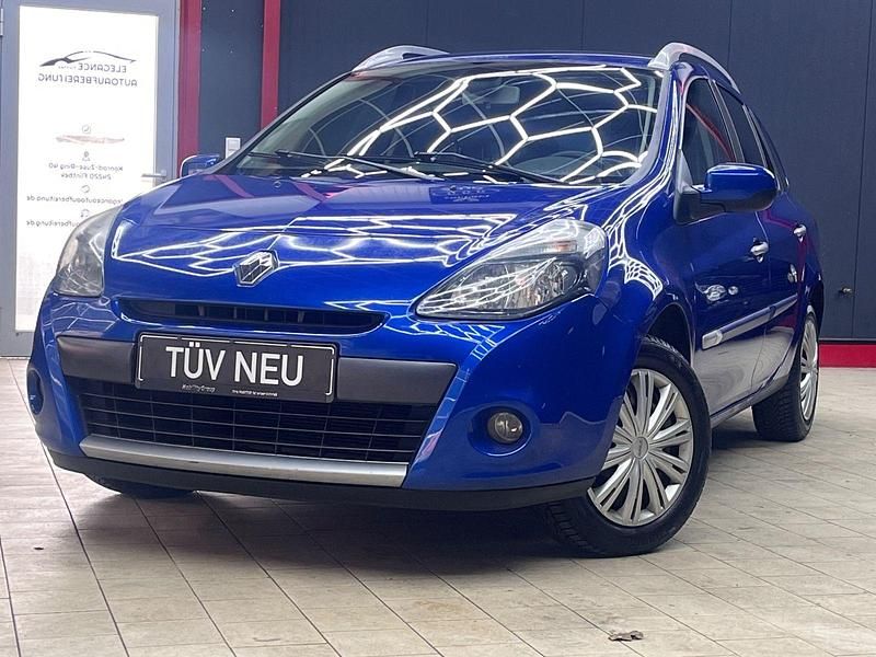 Gebraucht Renault Clio GrandTour Dynamique 75 PS (55 kW) 2010 Blau Kombi