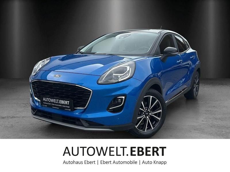 Dynamicblau Gebraucht 2022 Ford Puma Gen-E Titanium SUV | 21.690 € (Fairer Preis) - Bild 1/4