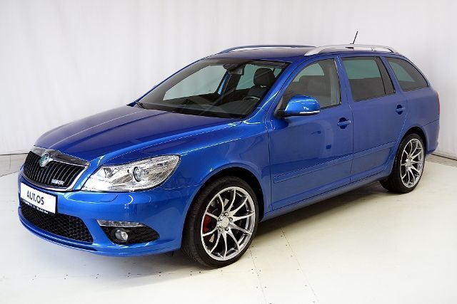 Gebraucht Skoda Octavia RS 200 PS (147 kW) 2011 Blau metallic Kombi