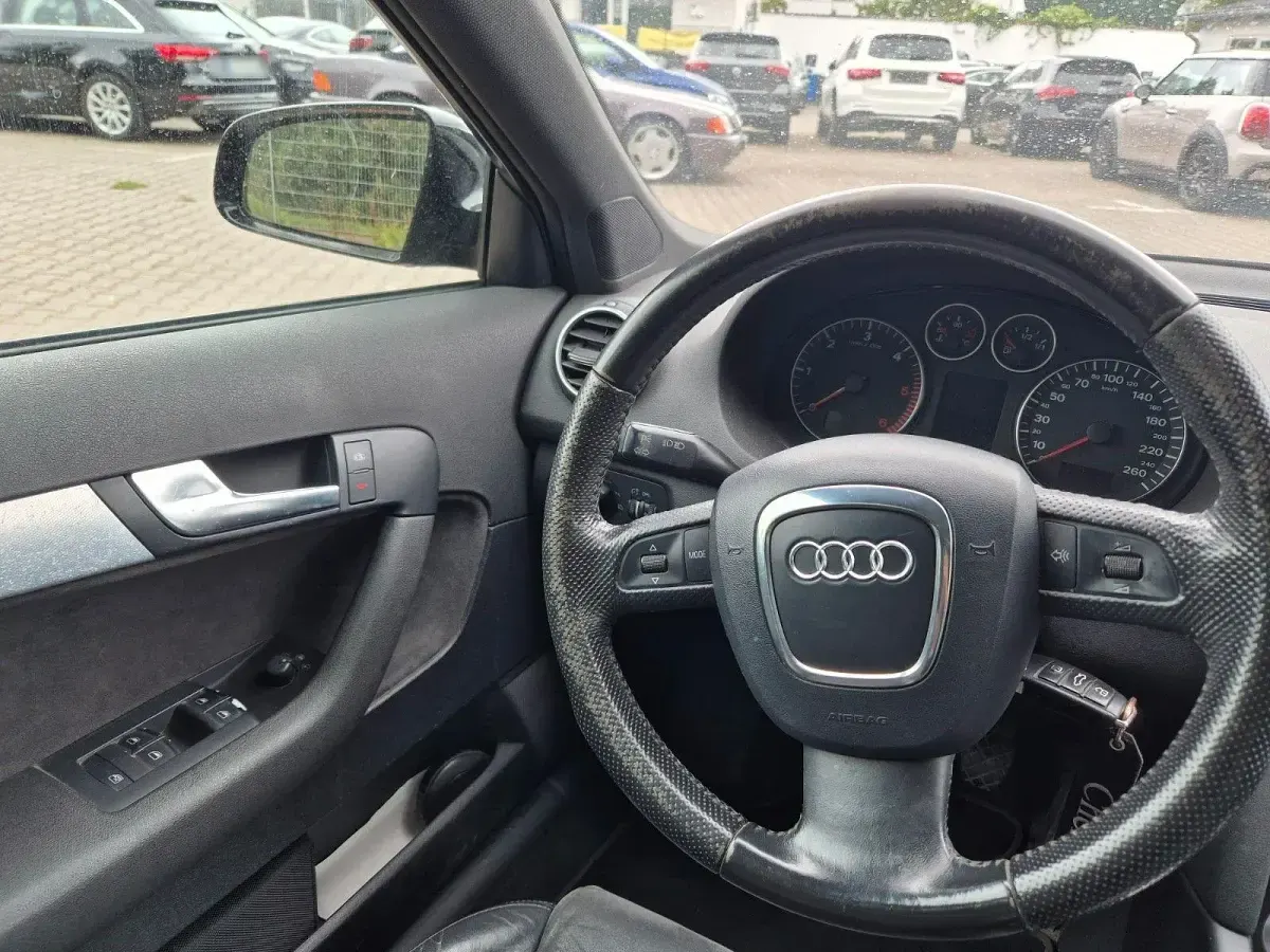 Gebraucht Audi A3 Ambition 140 PS (102 kW) 2008 Schwarz Kleinwagen