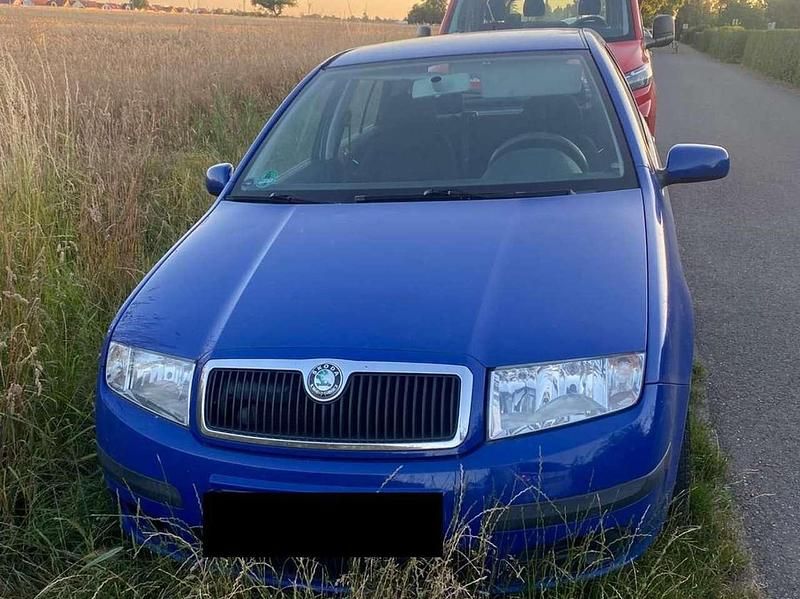Gebraucht Skoda Fabia 75 PS (55 kW) 2004 Blau Kleinwagen