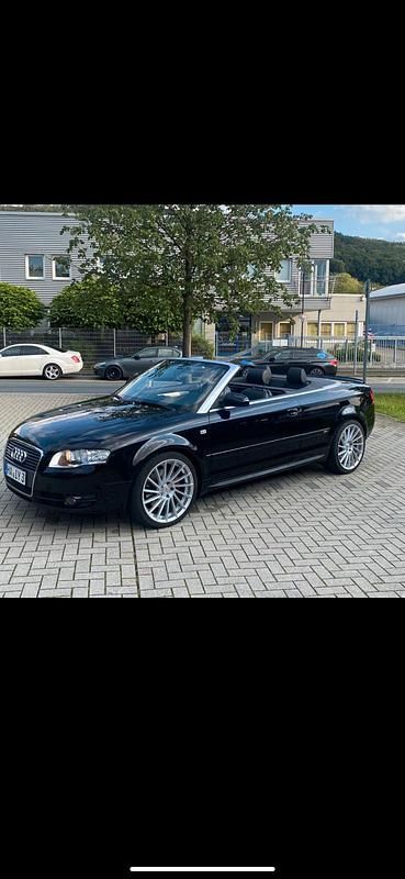 Schwarz Gebraucht 2007 Audi A4 Cabriolet S-Line Cabrio | 8.400 € (Etwas zu teuer) - Bild 1/4