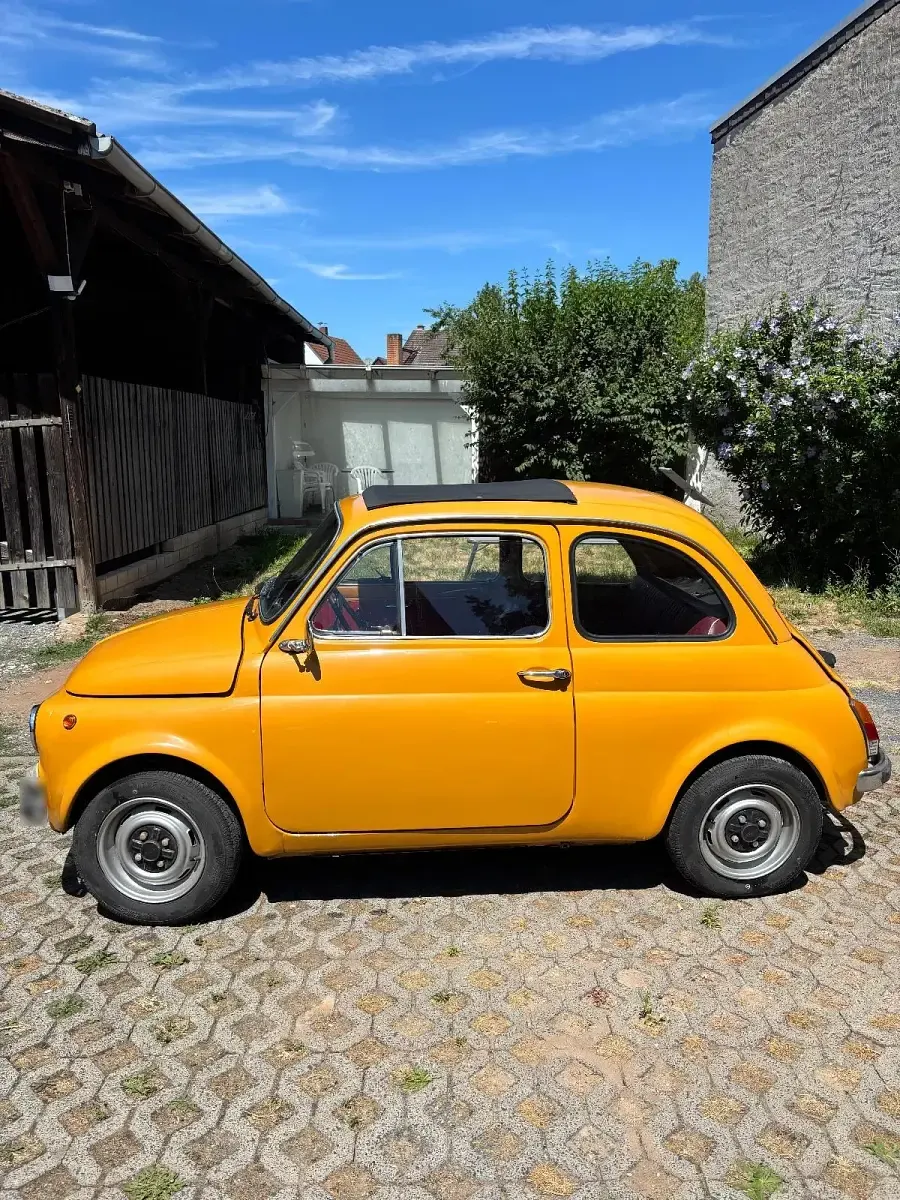 Gebraucht Fiat 500 18 PS (13 kW) 1969 Orange Kleinwagen