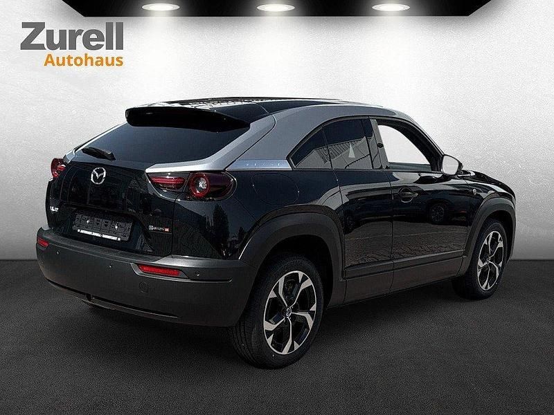 Neu Mazda MX30 Exclusive-Line 125 kW (170 PS) 2025 Multitone jet blacksilver SUV
